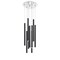 Z-Lite Forest 9 Light Island/Billiard, Chrome & Matte Black 917MP24-MB-LED-9RCH - alternate 1